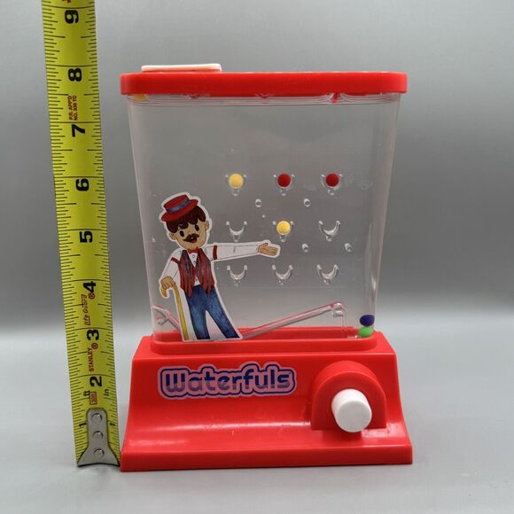 Waterfuls by Kahootz Water Game Push Button 1980s Float Ball - Picture 9 of 10